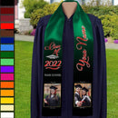 Personalized Custom Photo Class of 2023 Stoles Sash Graduation Gift HM291201ST