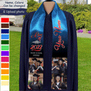 Personalized Custom Photo Class of 2023 Stoles Sash Graduation Gift HM291201ST