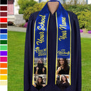 Personalized Custom Photo Class of 2023 Stoles Sash Graduation Gift HM011222ST