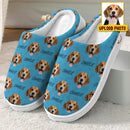 Personalized Custom Photo Dog Cat Plush Slippers HM271001S