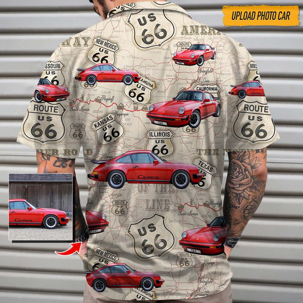 Upload Car Photo High Quality Unisex Hawaiian Shirt For Men And Women TL260701Y