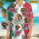 Upload Photo Mexico Flag High Quality Unisex Hawaiian Shirt For Men And Women HN270701M