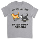 Personalized My Life Is Ruled By Cats Shirt HM121002S