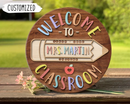 Personalized Classroom Door Sign TL080901DS