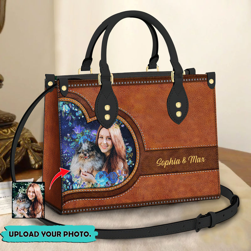 Photo Upload Personalized Leather Bag TL040801Y