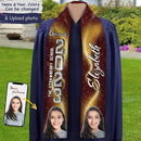 Personalized Custom Photo With Accessory Pattern Stoles Sash Graduation Gift HN27032301ST