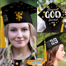 Personalized Because God Favored Me Graduation Cap HN20032301C