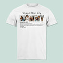 Personalized Custom Photo Mother Definition Happy Mother's Day Bright Shirt HN24032302TS