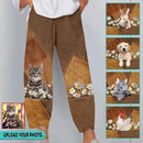 Upload Photo Personalized Casual Women Lounge Elastic Waist Pants TL050802Y