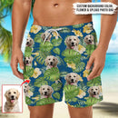 Personalized Upload Photo Dog Men's Beach Short HN15032301OS