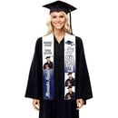 Personalized Class of 2023 Best Gift For Graduation's Day Stoles Sash Graduation Gift HN21022301ST
