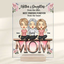Personalized Mother And Daughters From The Start Best Friends Forever From The Heart Acrylic Plaque HN13012301AP