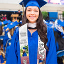 Personalized Class of 2023 Best Gift For Graduation's Day Stoles Sash Graduation Gift HN21022301ST