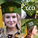 Personalized Because God Favored Me Graduation Cap HN20032301C