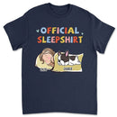 Personalized Official Sleepshirt Sleeping Dog Shirt HN06042301TS
