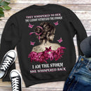 Breast Cancer Butterfly Never Lose Hope Shirt TL031001TS